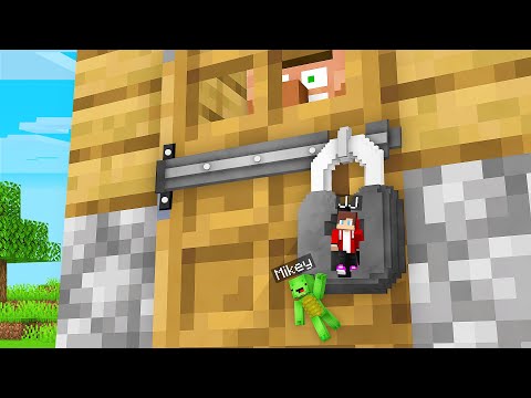Mikey and JJ ESCAPE Prison in Minecraft!! 🚨 (Maizen)