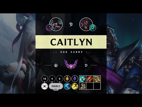 Caitlyn ADC vs Lucian - KR Master Patch 14.9