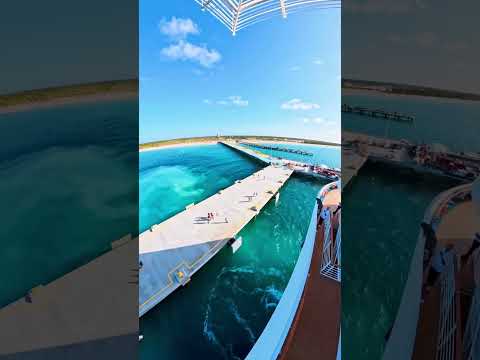 Thumbnail for First Docking at Celebration Key! ​⁠@Carnival #beach #cruise #vacation #travel