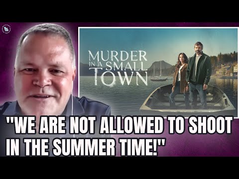 Why Aaron Douglas was surprised when Murder in a Small Town was picked up for season 2!