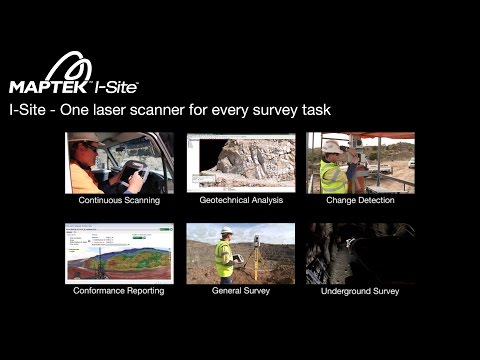 I-Site - One laser scanner for every survey task