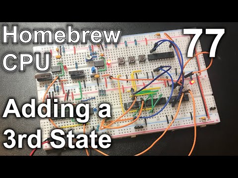 Adding a 3rd Clock State - Making an 8 Bit pipelined CPU - Part 77