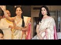 Jhanvi Kapoor Wears Sridevi S Saree To Recieve Her Mom S National Award