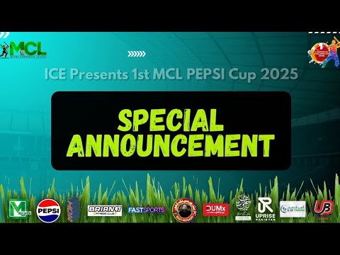 MCL Unveils a Special Announcement | ICE Presents 1st MCL PEPSI Cup 2025