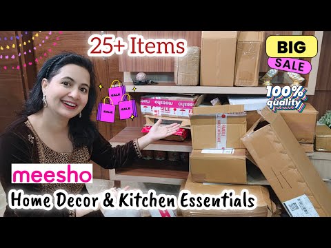 25+ Meesho Home & Kitchen Items ❤️ | Home Decor, Home Essentials & Kitchen Items | Neema's Talk 