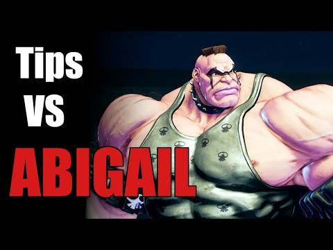 SFV:CE Tips Versus Abigail ( Abigail matchup guide Season V/ 2021)