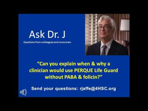 When to use PERQUE Life Guard without PABA & Folicin