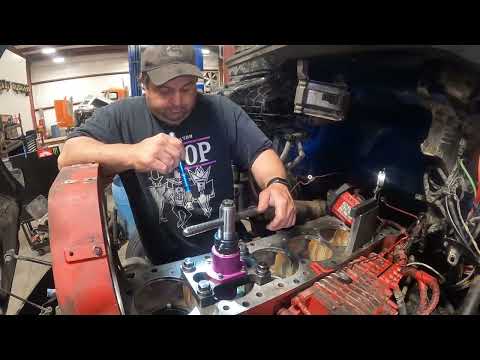 Cutting Counterbores On Cummins ISX