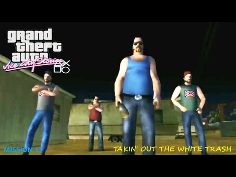 GTA Vice City Stories- mission 13 | GTA Vice City Stories- Takin' Out the White Trash mission