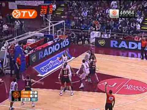 25.02.2009 Armani Jeans Milano - Tau Ceramica Vitoria 74-107