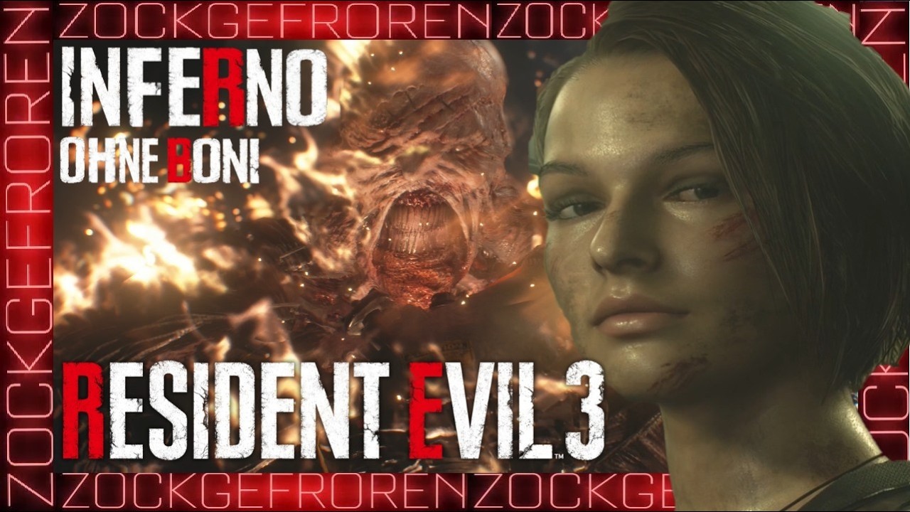 RESIDENT EVIL 3 Remake | INFERNO | Ganzes Spiel! Ich quäle mich durch! [Ohne Boni]