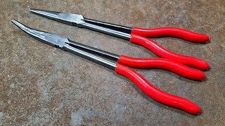 Harbor Freight Icon 11" CrMo Long Reach Needle Nose Pliers Review