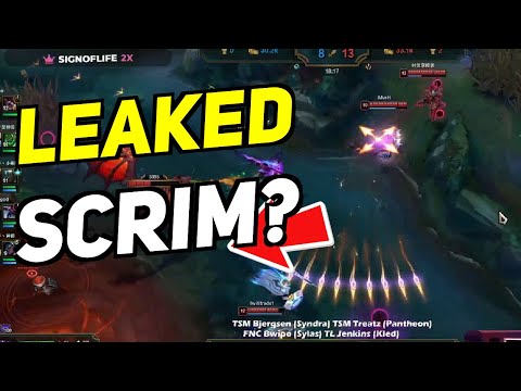 LEAKED SCRIM? FNC VS SN | Daily LOL Highlights