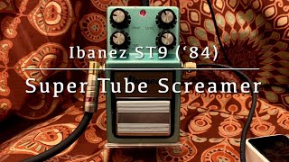 Video thumbnail for Ibanez / ST9 Super Tube Screamer by K Sakuma