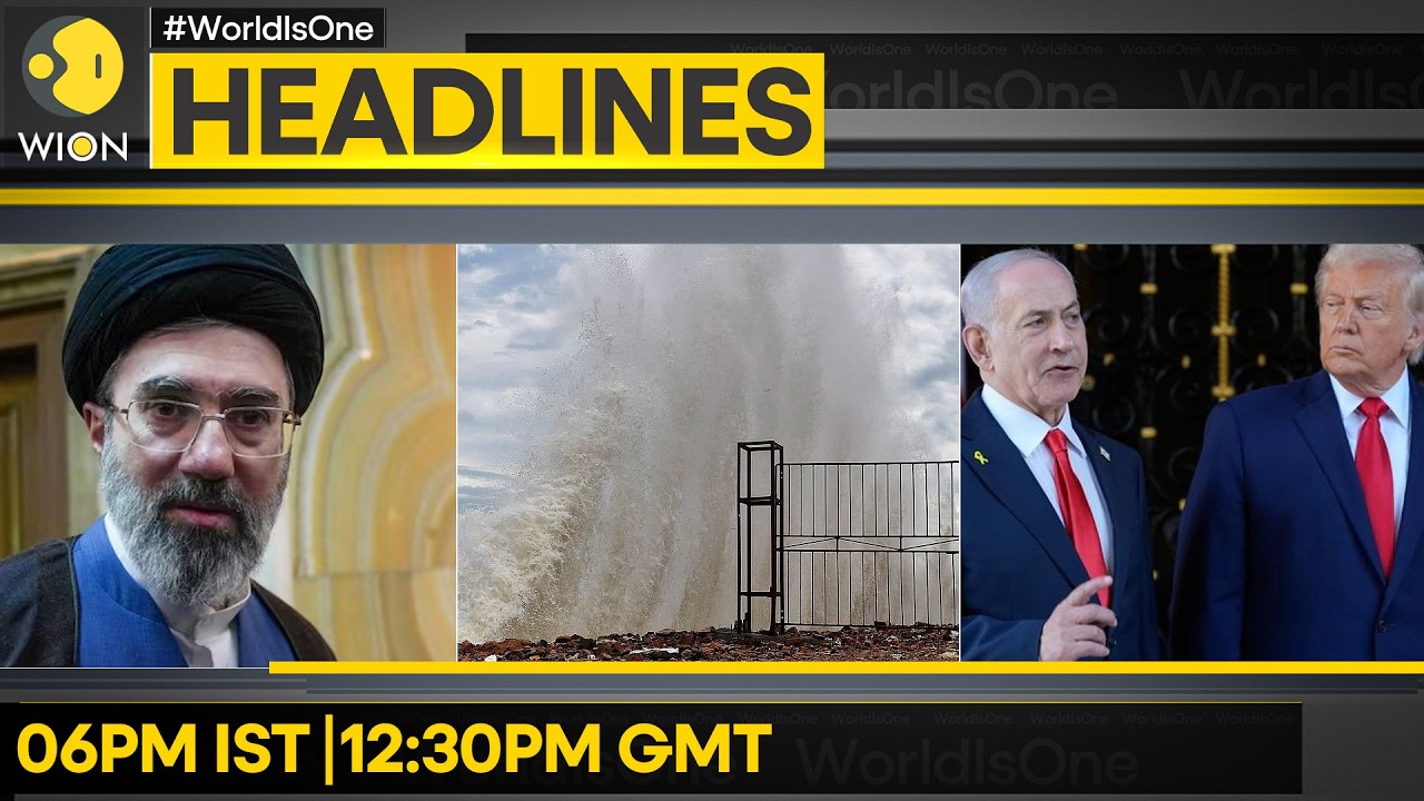 Israel Rejects Trump’s Gaza Plan | Iran Issues Warning | Typhoon Dolphin | Germany-China Trade