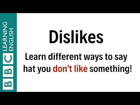 How do real people talk about things they don't like?
