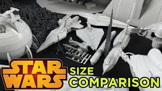 STAR WARS | Real Scale in 3D
