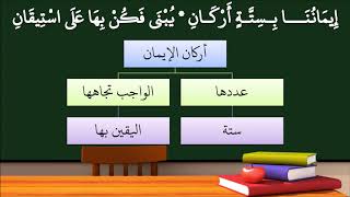 04شرح منظومة التوحيد والإيمان - (عدد أركان الإيمان) - عامر بهجت image