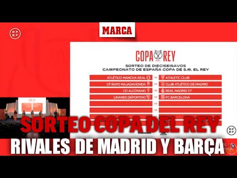 Copa del Rey:Mancha Real-Athletic,R. Majadahonda-Atlético,Alcoyano-Real Madrid y Linares-BarçaIMARCA