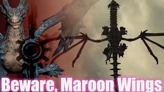 Dragon Highlight - Maroon Wings - Dragon's Prophet