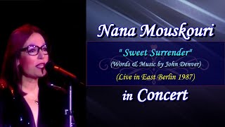 Nana Mouskouri in concert - "Sweet Surrender" (Feat. Constantin Dourountzis)