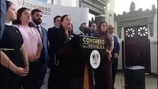 Denuncian a Sandra Torres y diputados por Asociación Ilícita, Terrorismo y sedición