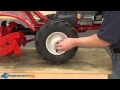 How to Replace the Tire and Wheel Assembly on a Troy-Bilt Super Bronco Tiller (Part # 934-04453)