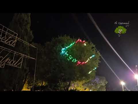 Inauguración FERIA Villanueva de Córdoba con espectáculo de luz y sonido y encendido del alumbrado