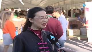 Representatives of the diplomatic corps visited Honey Fair