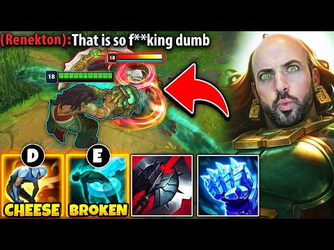 Dieser Typ hatte Renekton blockiert, also habe ich ihm die Abgase abgenommen und ihm den ganzen T...