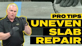 How to Repair an Uneven Slab [Best Method] | Concrete Repair DIY