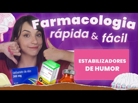 Estabilizadores de Humor | Aula 25 | Farmacologia do SNC rápida e fácil