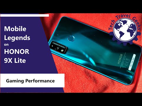 Mobile Legends on HONOR 9X Lite - Gaming Performance