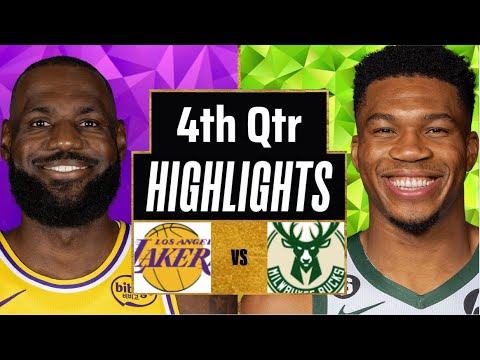 Los Angeles Lakers vs Milwaukee Bucks Full Game Highlights 4th Qtr  | Jan 9 | 2026 NBA Highlights