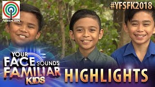 YFSF Kids 2018 Highlights: TNT Boys as Bee Gees | Week 1 Mentoring Session