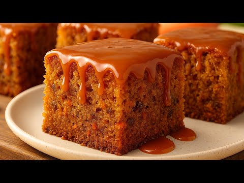🥕 Carrot Cake in 5 Minutes! So Delicious Kids Will Beg for More 🍰
