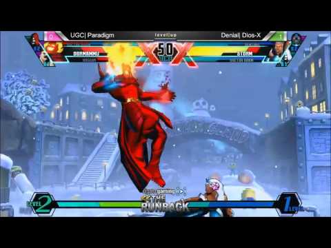 UMvC3 UGC Paradigm vs Denial Dios X - The RunBack 1-16-14