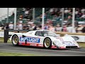 Jaguar XJR-12D Hillclimb V12 Sound! Justin Law Goodwood Festival of Speed 2022