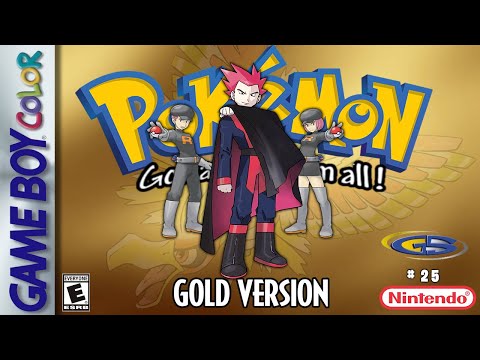 POKEMON GOLD Walkthrough Gameplay | Part 25: Team Rocket Headquarters (FULL GAME)