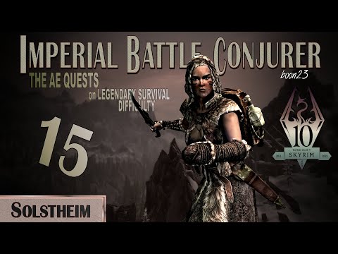 Imperial Battle Conjurer (15) - SOLSTHEIM - Skyrim AE Legendary Survival