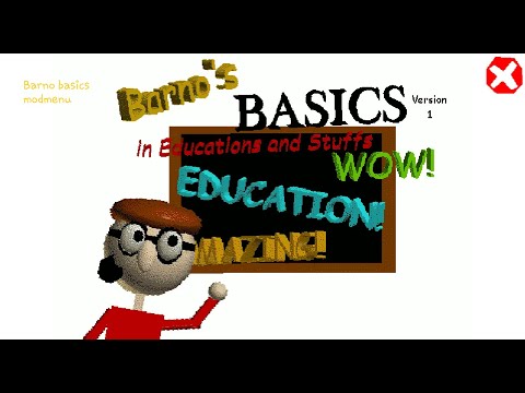 Barno basics modmenu