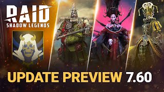 RAID: Shadow Legends | Update 7.60 Sneak Peek