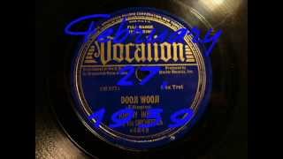 78rpm: Dooji Wooji - Johnny Hodges and his Orchestra, 1939 - Vocalion 4849