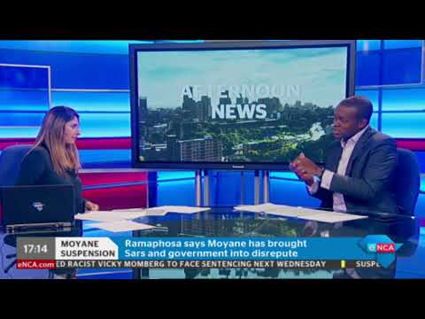 SARS boss Tom Moyane won't be going down without a fight
