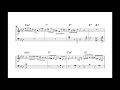 Barry Harris - Donna Lee Transcription