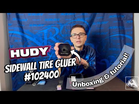 HUDY Sidewall Tire Gluer - Unboxing and tutorial!