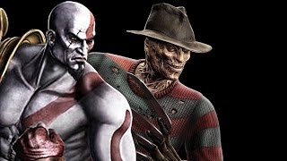 Mortal Kombat 9 - Kratos/Freddy Krueger Tag Ladder (EXPERT)