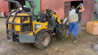 Modern Agriculture Farm Animals Next Level Technology - Cows Farming Factory Cleaning Process 2021