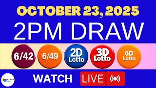 Download lagu LIVE: 2PM PCSO Lotto Draw Today | October 23, 2025 (EZ2, Swertres) Thursday mp3