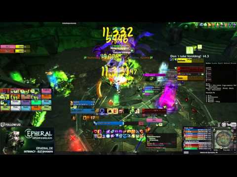Epheral VS Xhul'horac Mythic - Elemental Shaman PoV